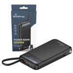 MediaRange MRMA753 Powerbank Lithium Polymer (LiPo) 10000 mAh Schwarz