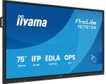 iiyama TE7513A-B2AG Signage-Display Interaktiver Flachbildschirm 190,5 cm (75") WLAN 500 cd/m² 4K Ultra HD Schwarz Touchscreen Eingebauter Prozessor Android 24/7