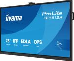 iiyama TE7513A-B2AG Signage-Display Interaktiver Flachbildschirm 190,5 cm (75") WLAN 500 cd/m² 4K Ultra HD Schwarz Touchscreen Eingebauter Prozessor Android 24/7