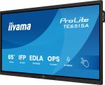 iiyama TE6515A-B2AG Signage-Display Interaktiver Flachbildschirm 163,8 cm (64.5") WLAN 550 cd/m² 4K Ultra HD Schwarz Touchscreen Eingebauter Prozessor Android 24/7