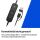 HP Poly Mission 425 Stereo-USB-Headset, kabelgebunden, Classic