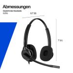 HP Poly Mission 425 kabelgebundenes Stereo-USB-Headset (unverpackt)