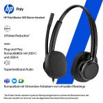 HP Poly Mission 425 kabelgebundenes Stereo-USB-Headset (unverpackt)