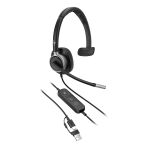 HP Poly Mission 615 Mono-Headset mit USB, kabelgebunden