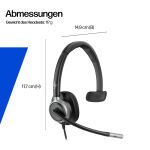 HP Poly Mission 615 Mono-Headset mit USB, kabelgebunden