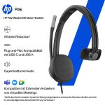HP Poly Mission 615 Mono-Headset mit USB, kabelgebunden
