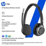 HP Poly Mission 615 Mono-Headset mit USB, kabelgebunden