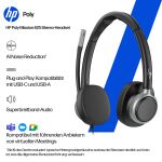 HP Poly Mission 625 Kabelgebundenes Stereo-USB-Headset