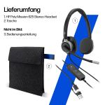 HP Poly Mission 625 Kabelgebundenes Stereo-USB-Headset