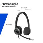 HP Poly Mission 615 Mono-USB-Headset (kabelgebunden) (Bulk)