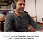 HP Poly Mission 825 Stereo-USB-Headset mit Kabel