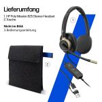 HP Poly Mission 825 Stereo-USB-Headset mit Kabel