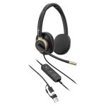 HP Poly Mission 825 Stereo-USB-Headset mit Kabel