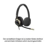 HP Poly Mission 825 Stereo-USB-Headset mit Kabel