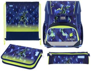 Herlitz Schulranzen Loop Plus T. Rex Explorer