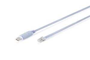 Digitus USB 2.0 auf RJ45 Konsolen-Adapterkabel, FTDI-Chipsatz, 180 cm