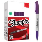 Sharpie Fein Permanent Marker Rundspitze Lila 12er...