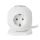 Entac Power Ball 3 Steckdosen, 2x2,1A USB-Anschluss mit Schalter 1,5m 3G1,5