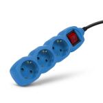 Entac Steckdosen-Verlängerungskabel S1 Color 3...