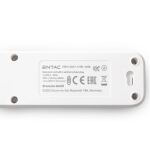 Entac Steckdosen-Verlängerungskabel D2 4 Steckdosen mit Schalter 1,5m 3xUSB A 3G1,5