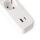 Entac Steckdosen-Verlängerungskabel D2 4 Steckdosen mit Schalter 1,5m 1xUSB-A x 1xUSB-C 3G1.5