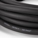 Entac Gartensteckdosen-Verlängerungskabel O1S 2 Steckdosen 5m IP44