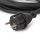 Entac Gartensteckdosen-Verlängerungskabel O1S 2 Steckdosen 5m IP44