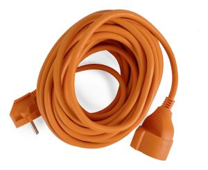 Entac Entac-Verlängerungskabel, 10 m, Orange, 3G1,5