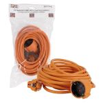Entac Entac-Verlängerungskabel, 10 m, Orange, 3G1,5