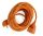 Entac Entac-Verlängerungskabel, 10 m, Orange, 3G1,5