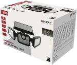 Entac Wandlampe outdoor mit PIR & Solarfunktion  3fach