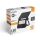 Entac LED-Flutlicht Akku und Solarfunktion 400lm PIR-Sensor