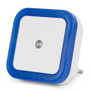 Entac Nachtlicht 0,5 W quadratisch CW blau