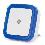 Entac Nachtlicht 0,5 W quadratisch CW blau
