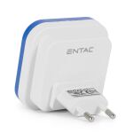 Entac Nachtlicht 0,5 W quadratisch CW blau