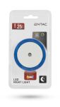 Entac Nachtlicht 0,5 W Kreis CW Blau