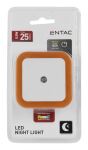 Entac Nachtlicht 0,5 W quadratisch WW Orange