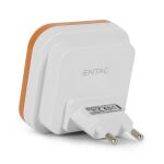 Entac Nachtlicht 0,5 W quadratisch WW Orange