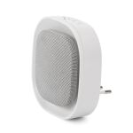 Entac Türklingel AC Plug-in, Nachtlichtfunktion, mit batteriebetriebenem IP44-Sender 1xCR2032 inkl