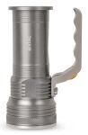 Entac Taschenlampe 5W T6 Alu 2x18650 und Wandladegerät inkl.