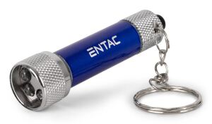 Entac Taschenlampe 5LED Schlüsselanhänger Blau