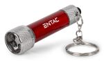 Entac Taschenlampe 5LED Schlüsselanhänger Rot