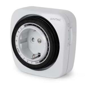 Entac Mechanischer Timer Mini 24 Stunden 48 Programme