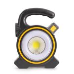 Entac LED Arbeitsleuchte Solar mit Powerbank
