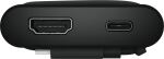 DELL DA225 Kabelgebunden USB 3.2 Gen 1 (3.1 Gen 1) Type-C Schwarz