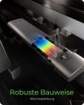 ICY BOX M.2 NVMe SSD Gehäuse, werkzeutloser Einbau, Host USB 3.2 Gen 2 Type-C+A, 10 Gbps, Aluminium