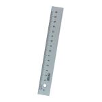Herlitz 8700601 Lineal Schreibtisch-Lineal 160 mm Kunststoff Transparent 1 Stück(e)