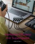 ICY BOX IB-HUB1424-C3, 4-Port USB Type-A Hub,...