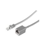 Shiverpeaks RJ45 Patchkabelverl. mit Rohkabel, CAT7, 5m grau