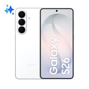 Samsung Galaxy S26 16 cm (6.3") Dual-SIM Android 16.0 5G USB Typ-C 12 GB 512 GB 4300 mAh Weiß